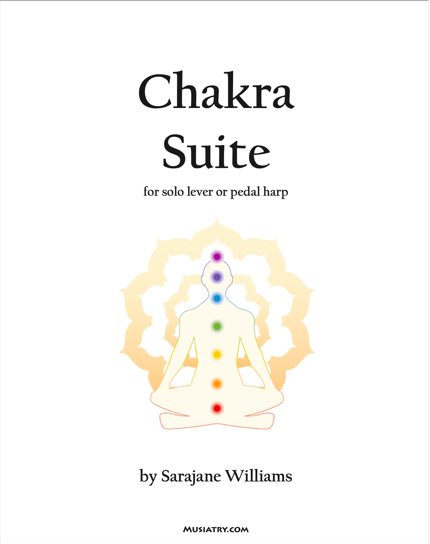 Chakra Suite by Sarajane Williams, music book image 0